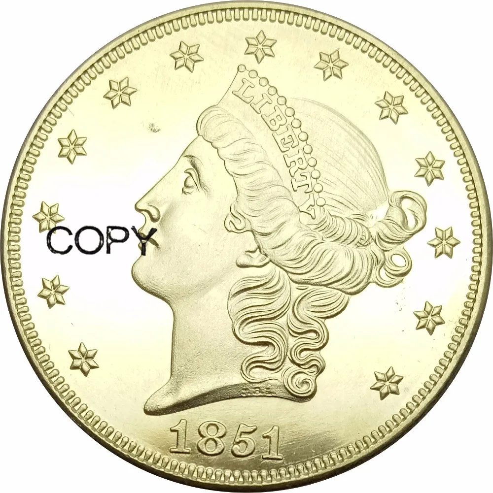 Соединенные Штаты 20 долларов свободы головы двойной Орел без девиза двадцать D.