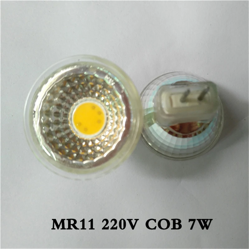 MR11 Светодиодный точечный светильник AC/DC 12V 5W 5730 SMD светодиодный лампа