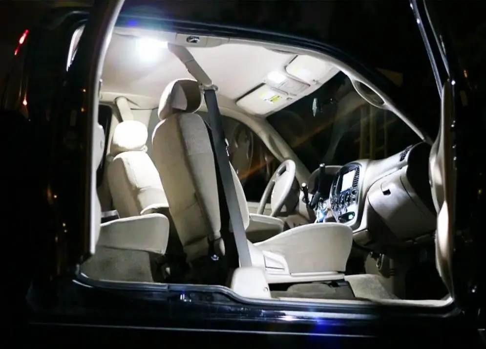 Автомобильное светодиодное Внутреннее освещение для SSANGYONG KORANDO 2010 Авто автомобильная светодиодная лампа для чтения без ошибок 14 шт