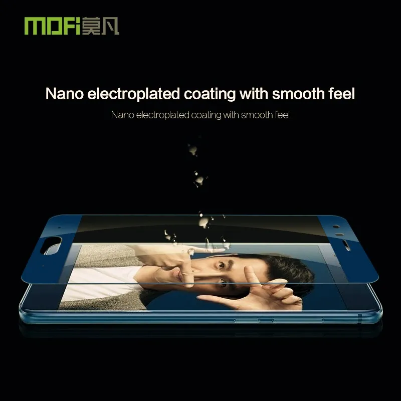 Оригинал MOFi Huawei honor 9 закаленное стекло 2.5D полное покрытие Защита экрана
