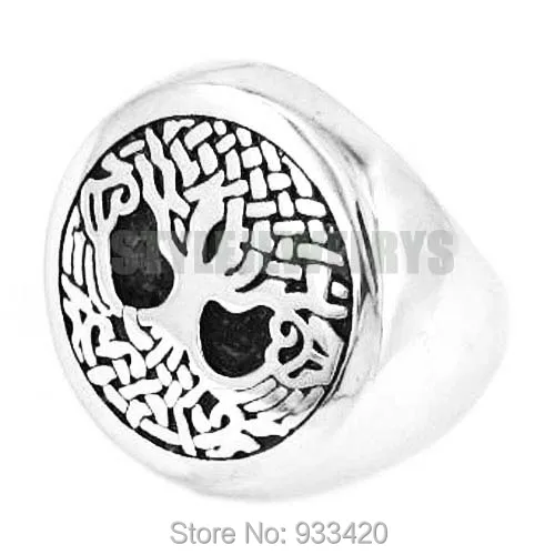 Кольцо с кельтским узлом Great Life Tree ювелирное изделие из нержавеющей стали