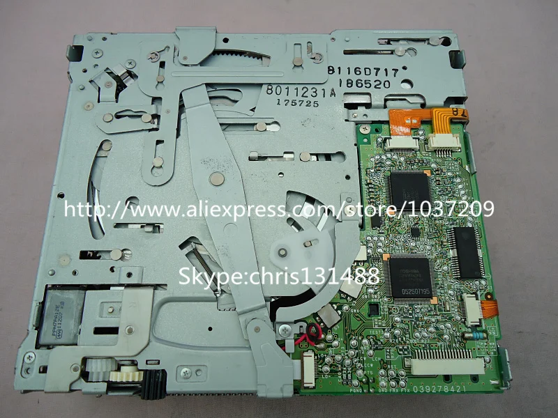 Clarion 6 компакт-дисков механизм чейнджер дисковод loder PCB Номер 039278421 для Ni $28185 JG41A