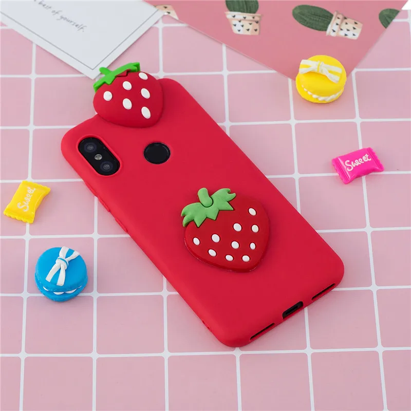 Для xiaomi mi a2 lite чехол для Coque xiaomi mi A2 Lite Xio mi A1 A2 A 2 lite чехол 3D единорог панда кукла мягкий чехол для телефона s