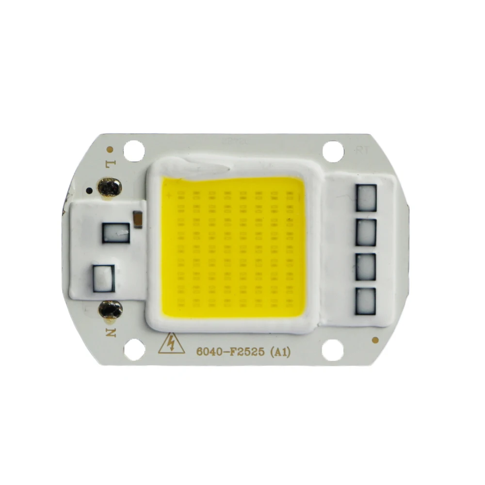10 шт. умный IC IP65 Прожектор LED COB чип 20 Вт 30 50 интегрированный прямоугольник
