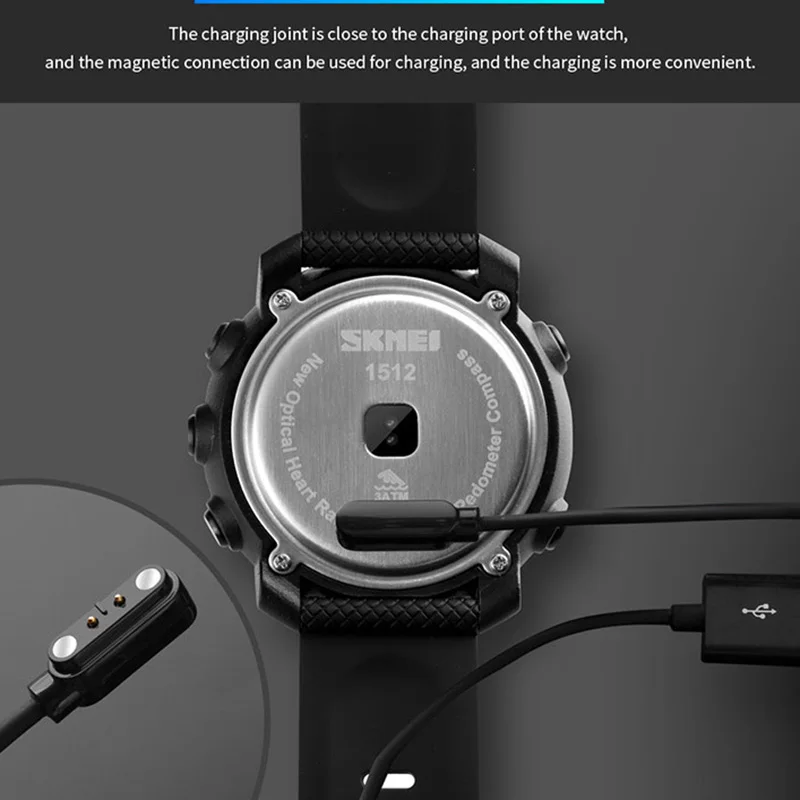Умные часы для Android Wear OS IOS Bluetooth женские умные мужские спортивные с компасом SKMEI