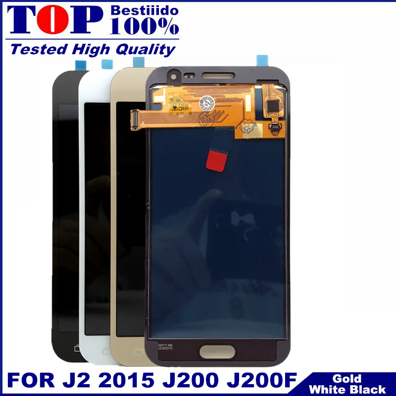 Для samsung Galaxy J2 2015 J200 J200F J200M J200H J200Y тестирование ЖК дисплей Дисплей кодирующий