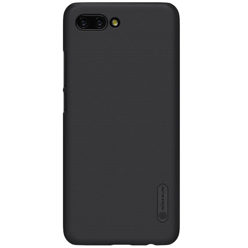 Для huawei Honor 10 чехол Nillkin супер матовый защитный жесткий чехол для задней панели ПК Защитный чехол для телефона для huawei Honor10 чехол для телефона - Цвет: Black
