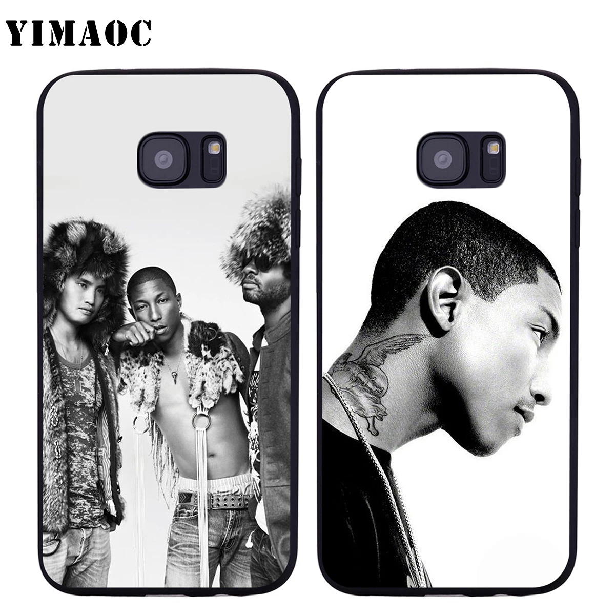 Чехол YIMAOC N.E.R.D для Samsung Galaxy A7 A8 A9 A10 A20 A30 A40 A50 A70 M10 M20 M30 S10e J6 Plus | Мобильные телефоны и