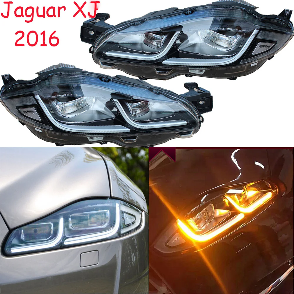 Светодиодный 2016 год Стайлинг автомобиля для фар XJ 2 шт./компл. Vanden FX XFR X J передняя