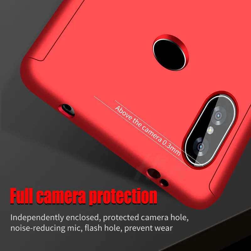 Чехол с полной защитой 360 градусов для Xiaomi 9 SE 8 Lite 5X 6X A1 A2 Pocophone F1 чехлы Redmi Note 4 4X 4A 5A 5