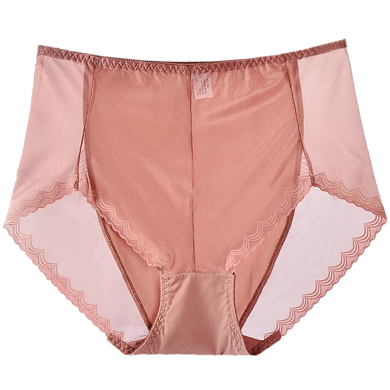 Летние тонкие женские прозрачные атласные трусики большого размера сексуальные