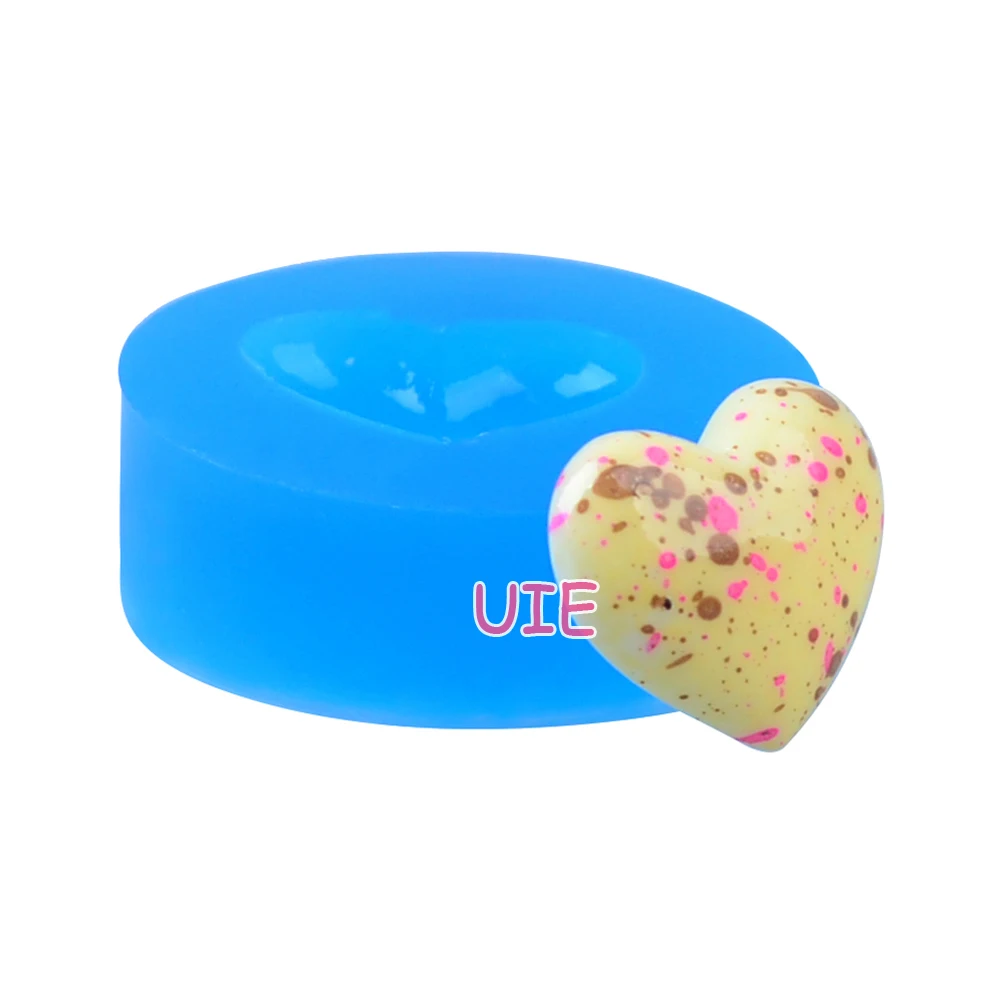 PYL692U 18.1mm Heart Silicone Mold - Cake Decoration Sugarcraft Fondant Jewelry DIY Resin Candy Fimo Clay Chocolate Wax | Дом и сад