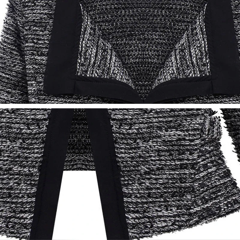 Новый европейский стиль куртка бомбер с длинными рукавами и отложным воротником