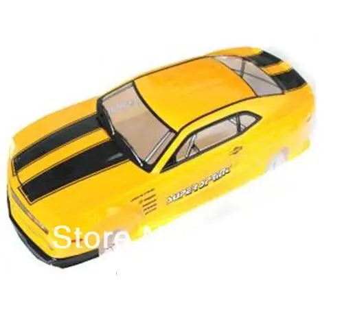 Ewellsell новейший 1:10 RC автомобиль ПВХ Окрашенный корпус 1/10 R/C гоночный 190 мм 046 желтый