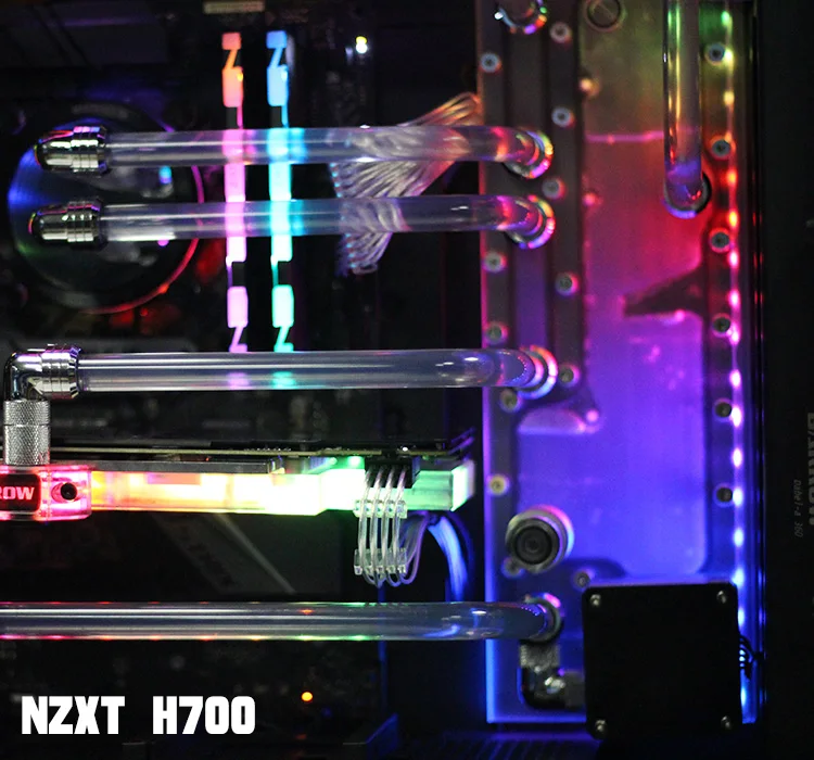 Курган NZXTH700-SDB, водные платы для NZXT H700 чехол, для Intel cpu водоблок и один/двойной GPU зданий