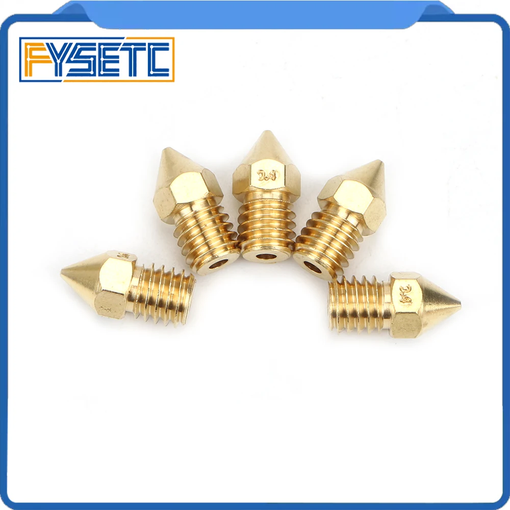 

3D Printer Extruder Hot End Nozzle 0.4mm Nozzle For 1.75 mm Filament M6*13mm Printer Nozzle 3D Printer Parts