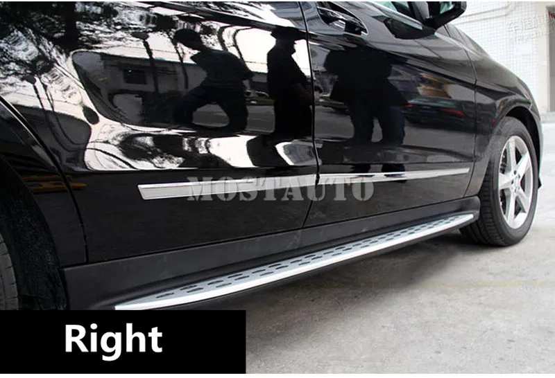 ABS корпус внешней двери боковая формовочная Крышка для Mercedes Benz ML W166 2012-2015 GLE 2015-2018 4