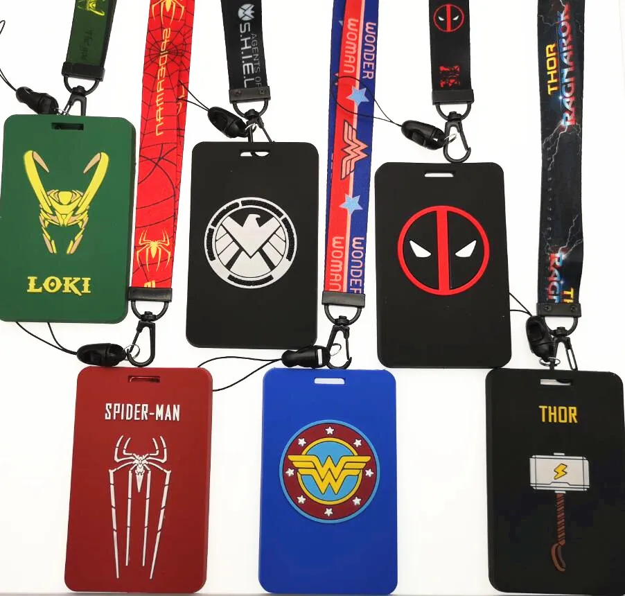 1 шт. мультяшный аниме Мстители человек Дэдпул ПВХ высокое качество милый ремешок