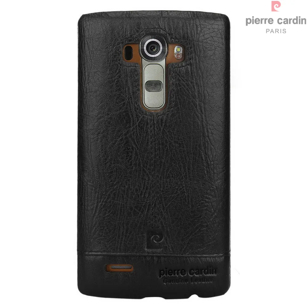Роскошный чехол для телефона из натуральной кожи Pierre Cardin LG G4
