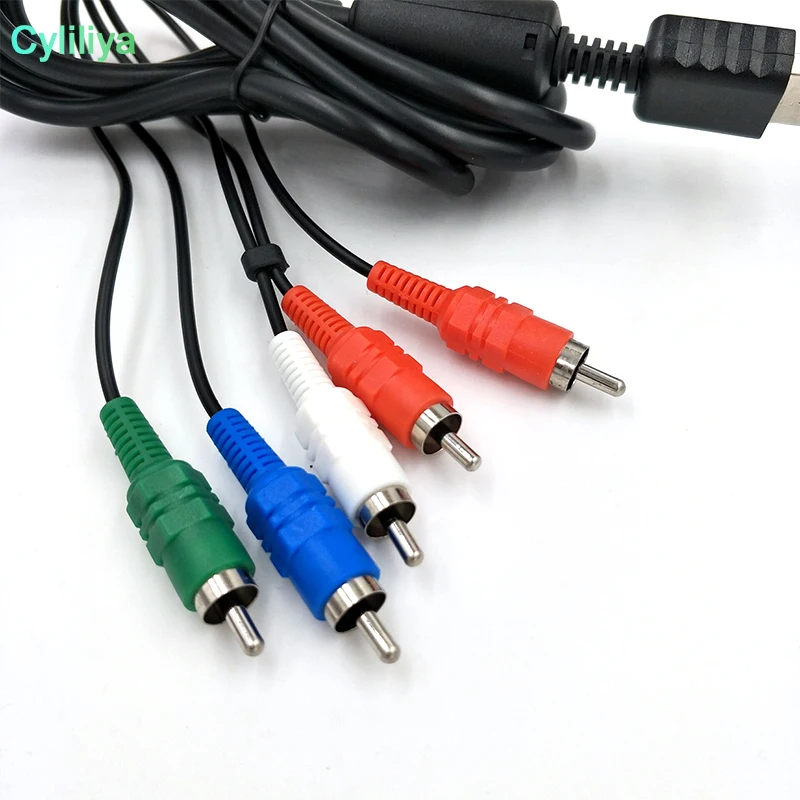 5 шт. 140 см компонентный 5RCA AV аудио видео HD ТВ кабель для Sony Playstation 1 2 3 PS3 PS2 PS1 пульт