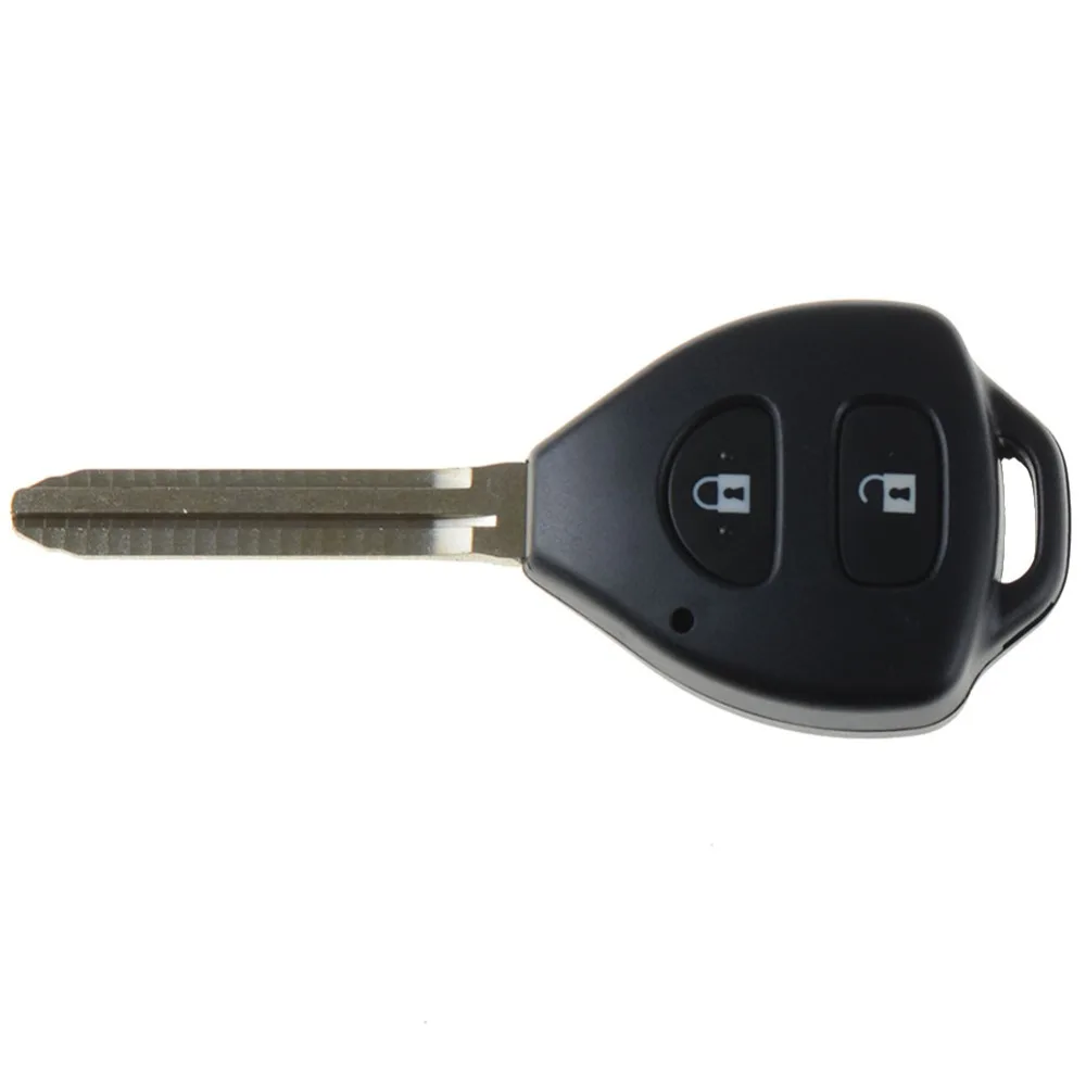 Чехол для дистанционного ключа подходит TOYOTA Rav4 Corolla Hilux Prado 2 Кнопка Fob OT8G|Заготовки