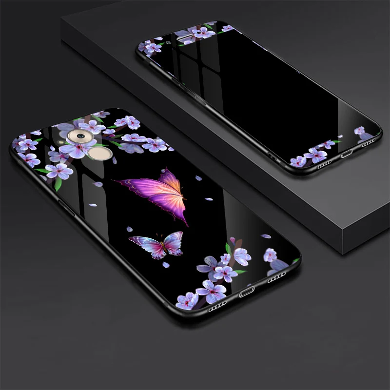 Для huawei Enjoy 6 S Чехол из закаленного стекла+ Защитная пленка из закаленного стекла для huawei Enjoy 6 S 360 Полное покрытие Enjoy6S