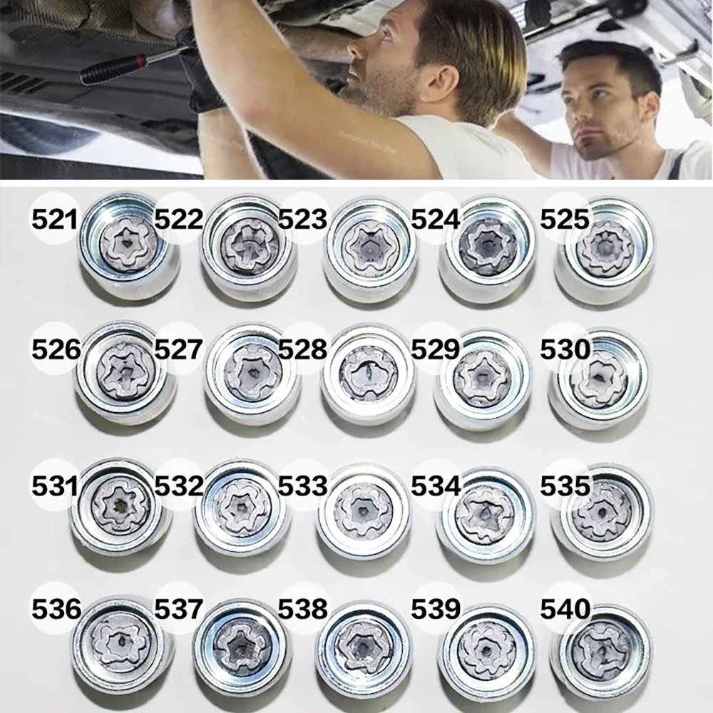 1 шт. Противоугонный винт, инструмент для разборки ключей для Volkswagen Polo Golf Jetta Passat CC Tiguan Touran Bora Phaeton 5