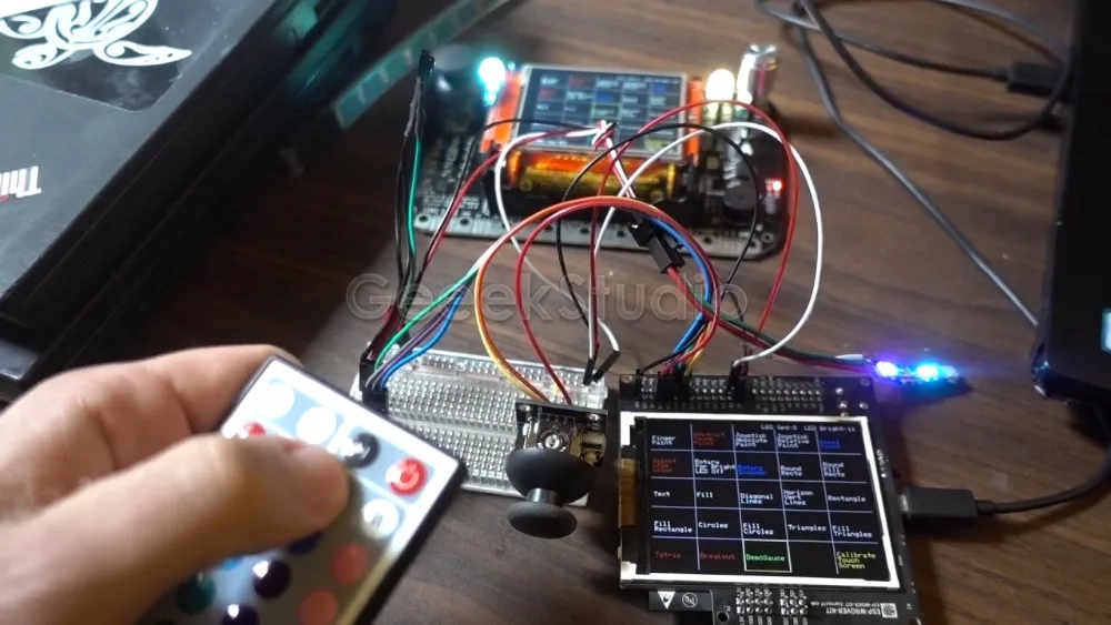 ESP WROVER KIT ESP32 макетная плата с WiFi беспроводным Bluetooth и 3 2 дюймовым ЖК экраном|board