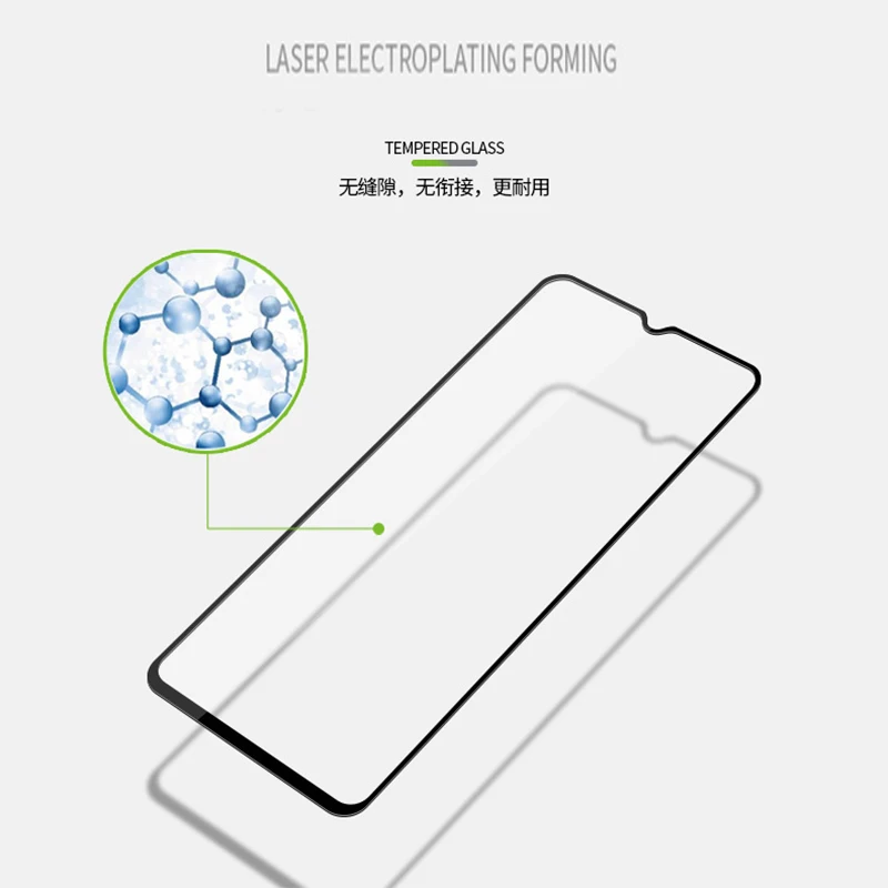 3D полный Клей закаленное стекло для htc desire 19 PLus полное покрытие экрана Защитная