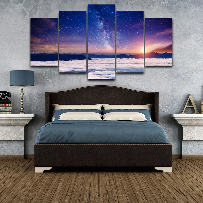 Печатных Декор для дома оформлена стены в искусстве Спрей картина маслом