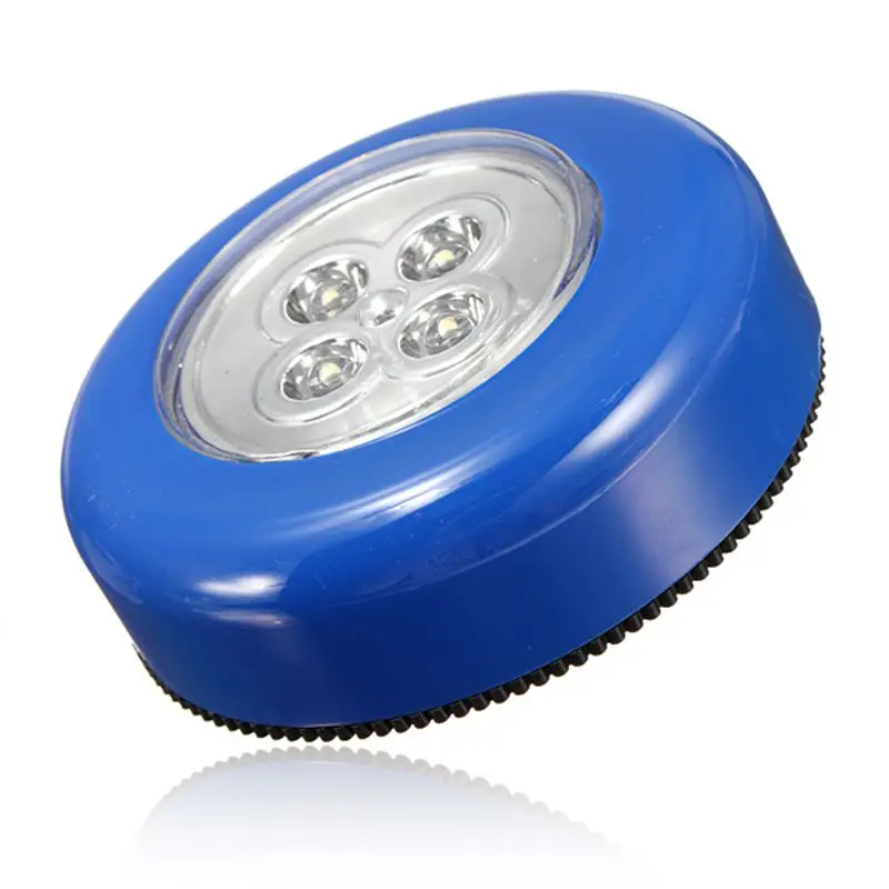 Миниатюрная светодиодная Ночная лампа в форме синих колес с питанием от