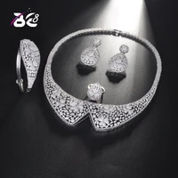 be 8 luxury bridal jewelry sets for women 2018 christmas gift new aaa cubic zirconia jewelry set accessories bijoux s204
