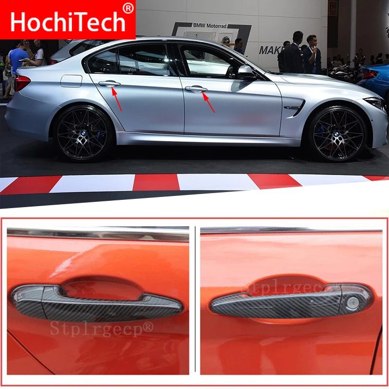 Для BMW M3 F80 2009 2018 аксессуары 100% Настоящее углеродное волокно авто наружная Дверная