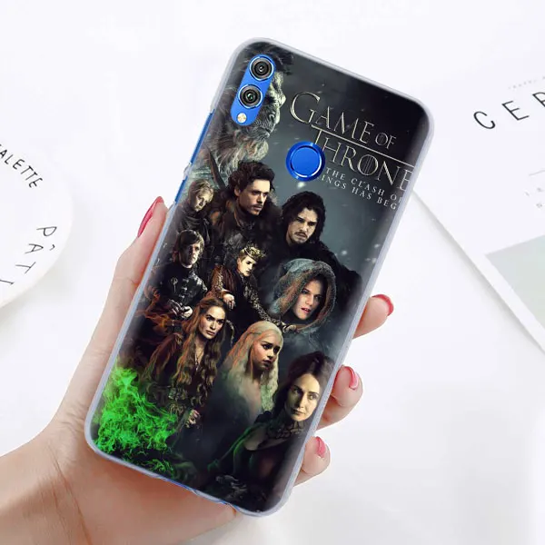 11 Чехол для телефона с изображением игры трона для huawei Honor 8X 8A Pro 8C 8S 9 10 Lite 20i Honor Play Y7 Y9, чехол - Цвет: 11