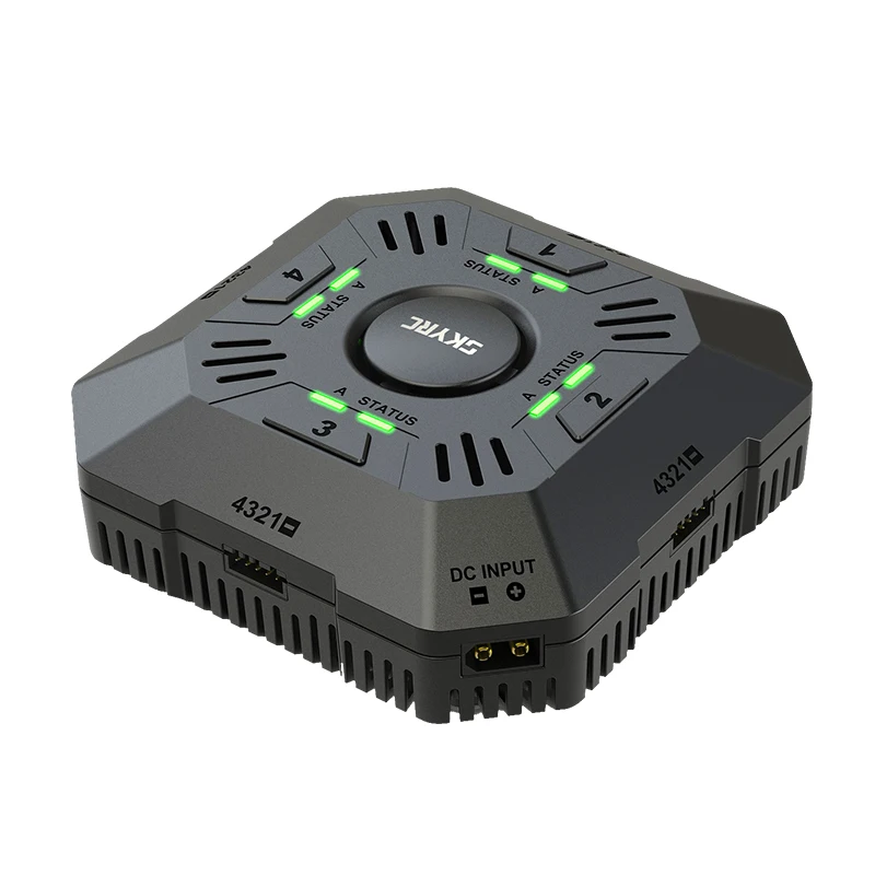Зарядное устройство SKYRC Multi Balance E4Q с 4 портами XT60 зарядное постоянного тока для 2 4S