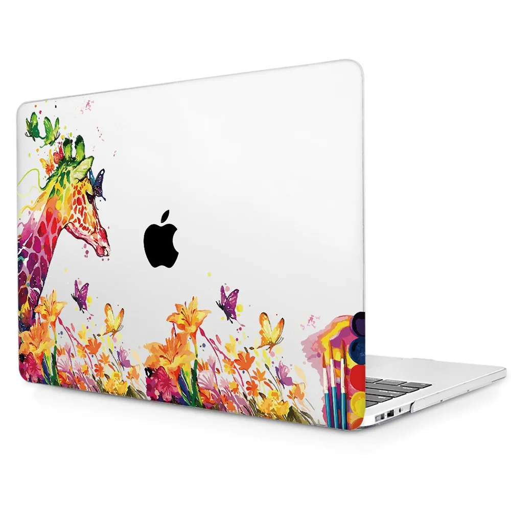 J059 Batianda чехол для MacBook Air 11 13 дюймов A1932 и Pro retina 1" 15" Touch Bar PC ноутбук жесткий корпус Защитная кожа - Цвет: J059