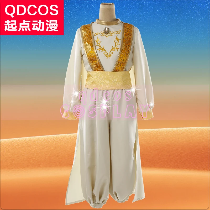 Halloween Festival costume Aladdin Lamp Prince Costume Movie Cosplay Custom Made any size |