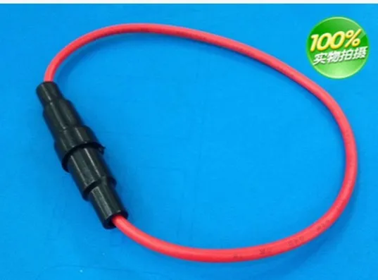 

20pcs 5x20mm Fuse Holder In-line screw type with wire