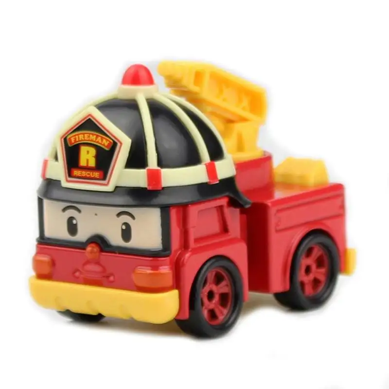 Robocar Poli Модель Автомобиля Робот Поли Рой Хейли Аниме Фигурку Игрушки Автомобиль Корея детские Фигурки Игрушки Для Детей Подарки