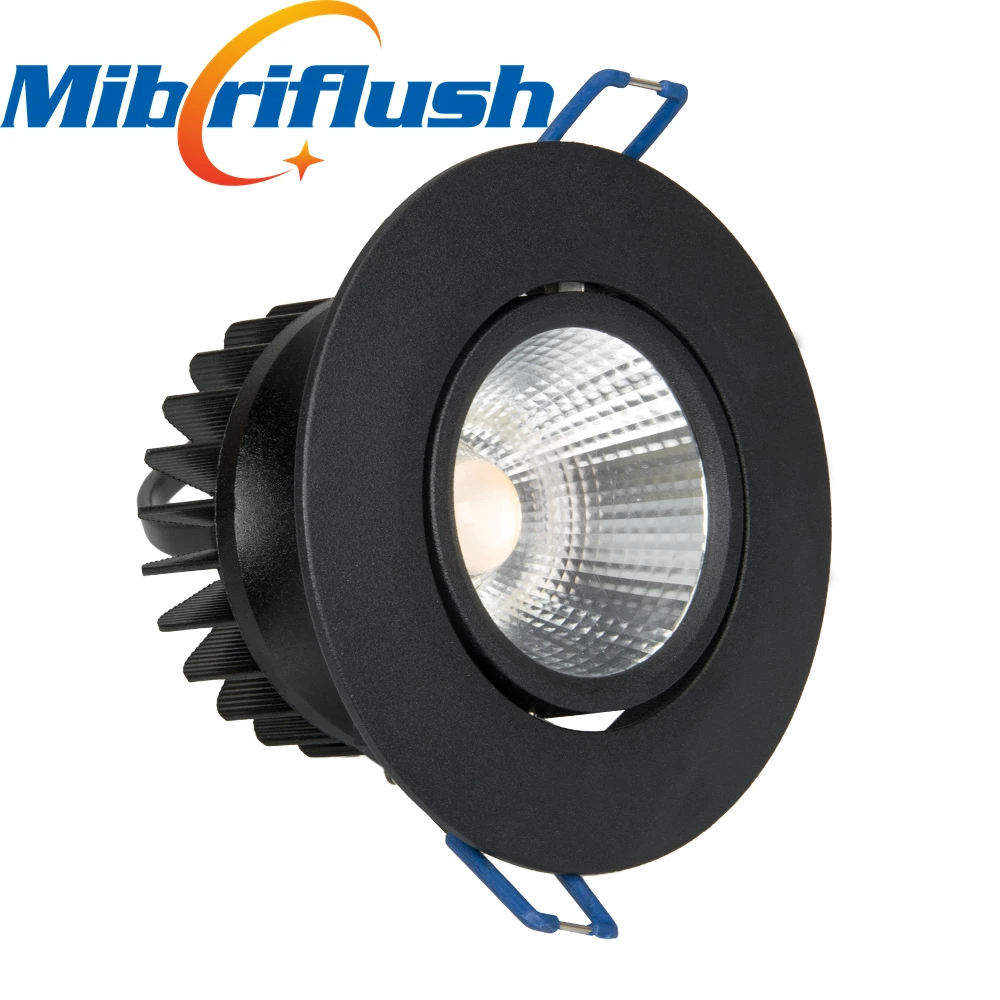 Triac Dimmable/0-10 V Dimmable/Dali Dimmable COB светодиодный светильник 7 W CREE/Epistar чип CRI> 90 5 лет гарантии 100-240 V