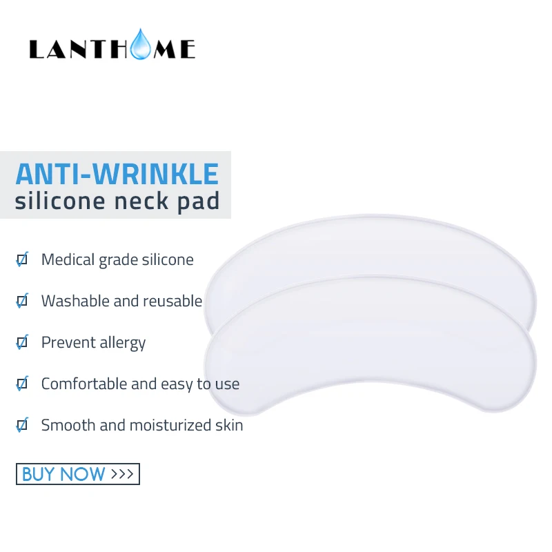 Многоразовые силиконовые подушечки для шеи ухода за кожей Шеи накладки морщин
