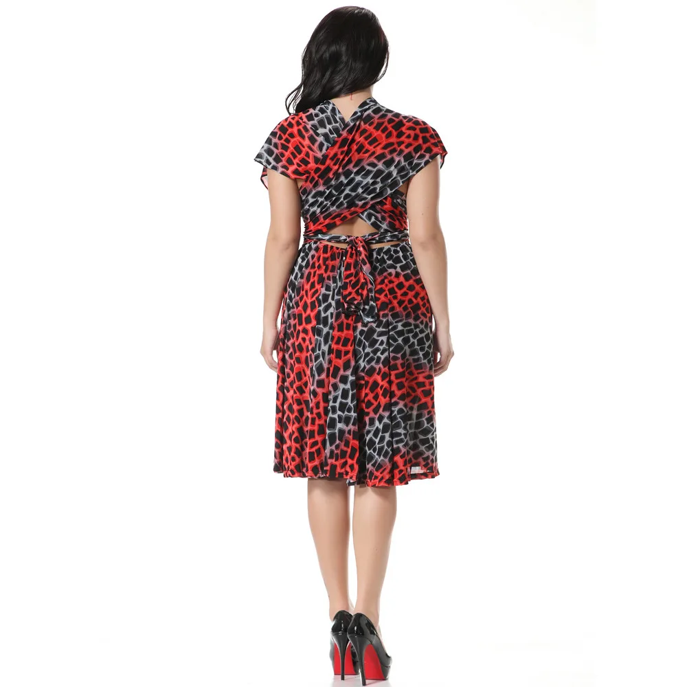 Летнее платье макси шифоновое женское Vestidos De Renda элегантного размера плюс