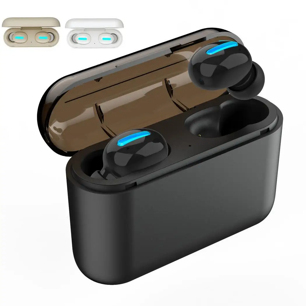 Стерео bluetooth гарнитура HD Sound In Ear 5 V/1A наушники 10 50 с 1500 mAh 2600 зарядное устройство 69g 4g