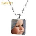 Ожерелье TAFREE на заказ, фото вашего ребенка, мамы ребенка, дедушки, родителя, любимый для всей семьи Подарок NA01