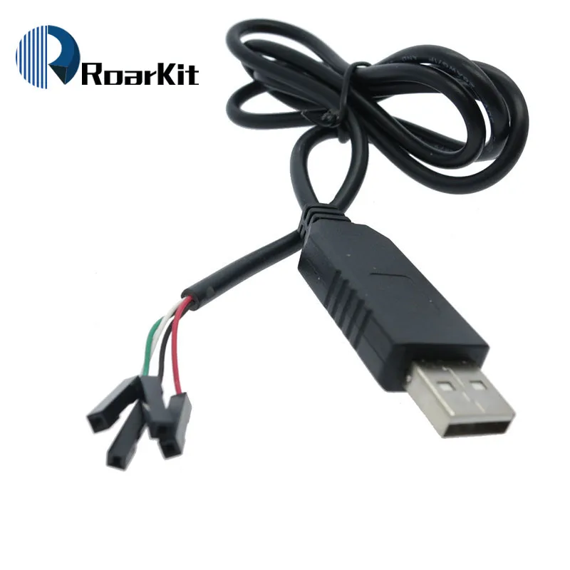 PL2303 PL2303HX USB к UART TTL модуль кабеля 4 p контактный RS232 конвертер последовательный