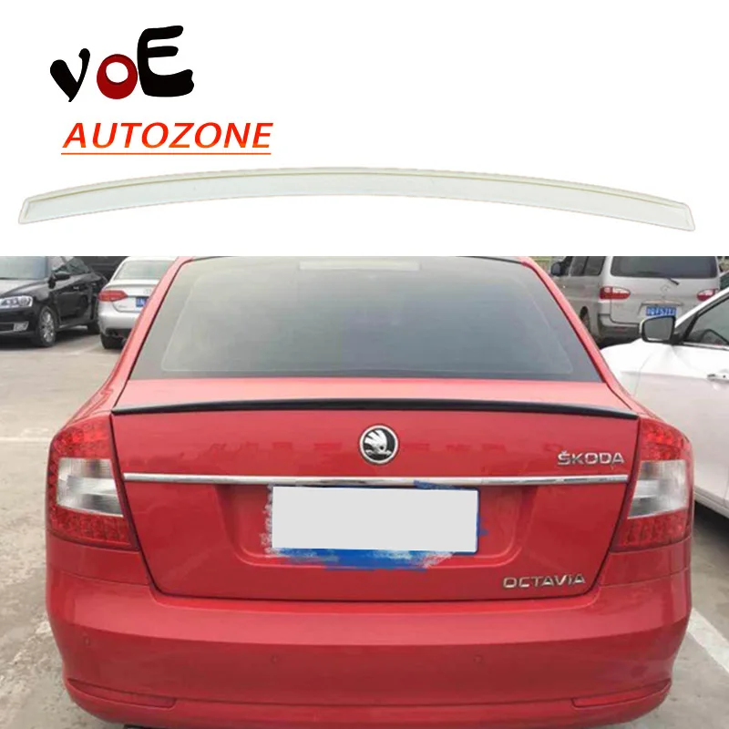Спойлер для крыла заднего из АБС пластика Octavia Skoda 2007 2016|plastic quick disconnect fittings|plastic round
