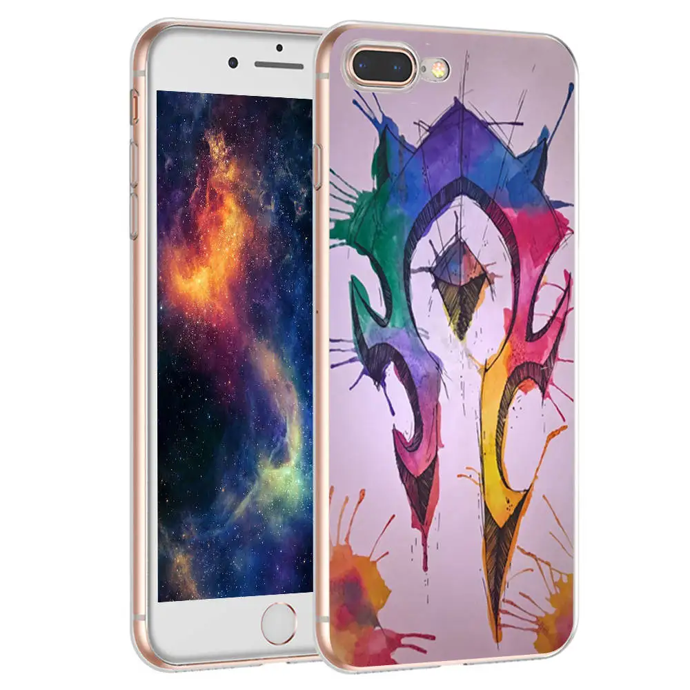 SJK2052008TM Minason World Of Warcrafts чехол Wows Horde Alliance для iPhone X 5 S 5S XR XS Max SE 6 6S 7 8 Plus Мягкий силиконовый чехол для телефона s - Цвет: SJK2052008TM