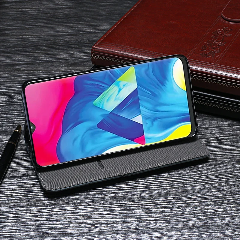 Чехол для телефона samsung Galaxy A10 чехол кожаный с откидной крышкой Coque роскошный