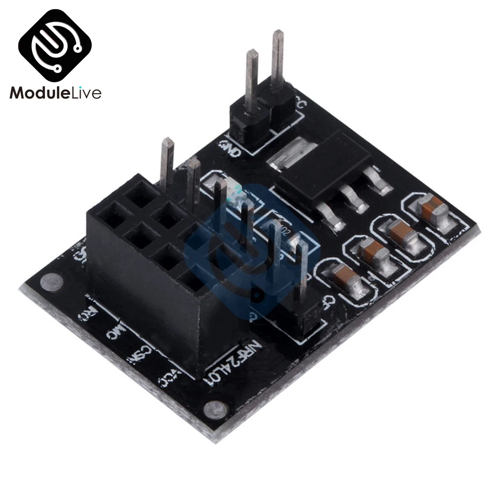 5 шт. Новый адаптер для розетки плата преобразователя 8Pin NRF24L01 беспроводной
