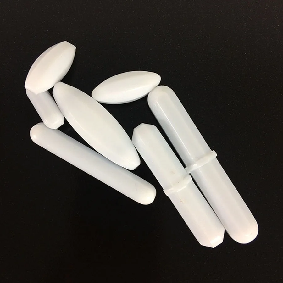 Бесплатная доставка 21 шт. магнитная мешалка 3 различные формы стержни PTFE стержень